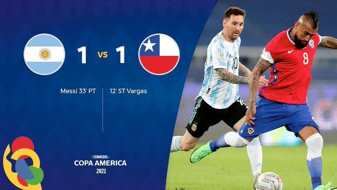 阿根廷对智利直播